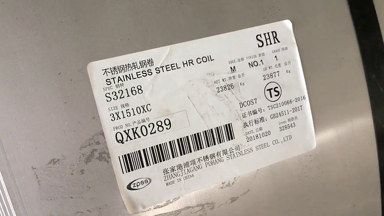 304 316 309s 310s 321 Hot Rolled Stainless Steel Sheet
