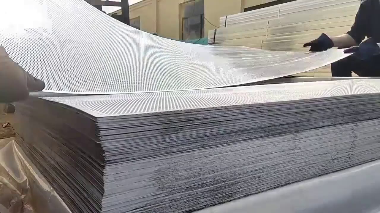 4x8 Stainless Steel Perforated Stainless Steel