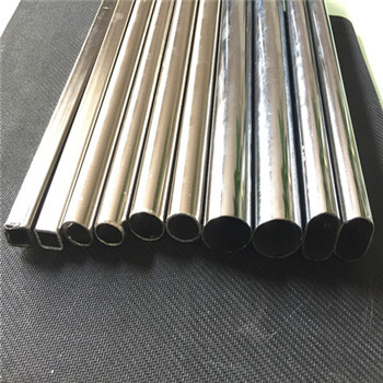Colded Rolled Mirror Finish Custom Stainless Steel Pipe with Grade 201/202/301/304/304L/3160316L/430 