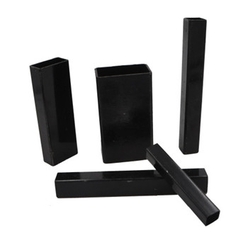 Light Weight Tube Section Mild Tubes S235 S355 Mild Steel Square Pipe Q235 Ms Square Hollow Section Rectangular and Square Black Carbon Steel Pipe 